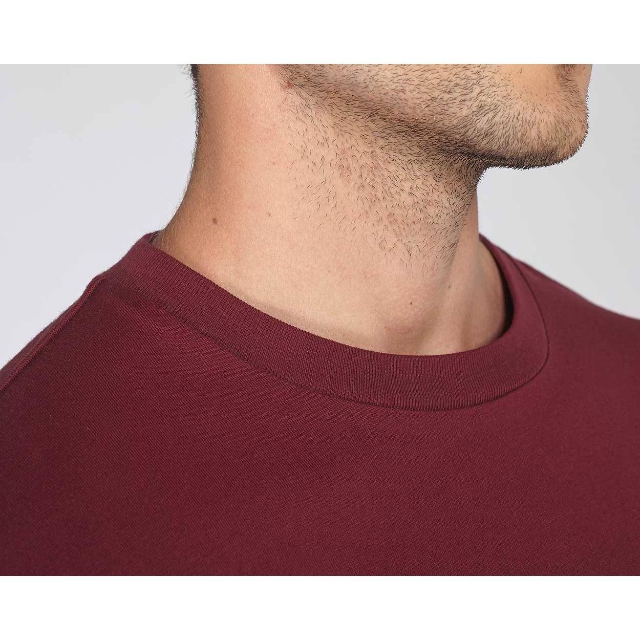 bioshirt-longsleeve_Burgundy_HLYPS-3000_Studio_Front_Detail_2