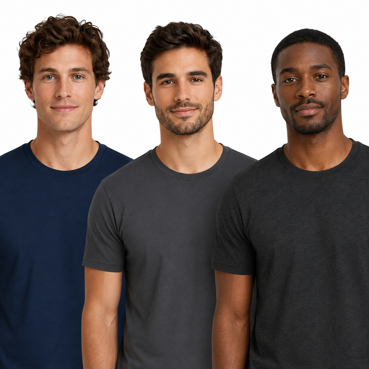 3er Pack Basic T-Shirt