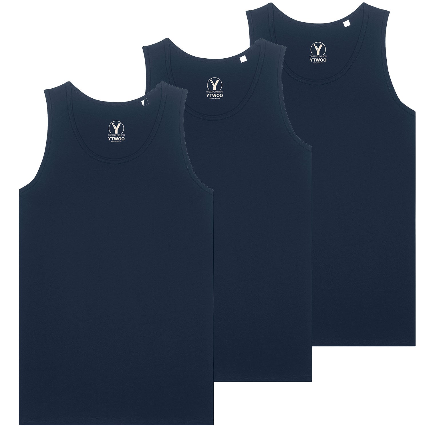 3x Regular Herren Tanktop