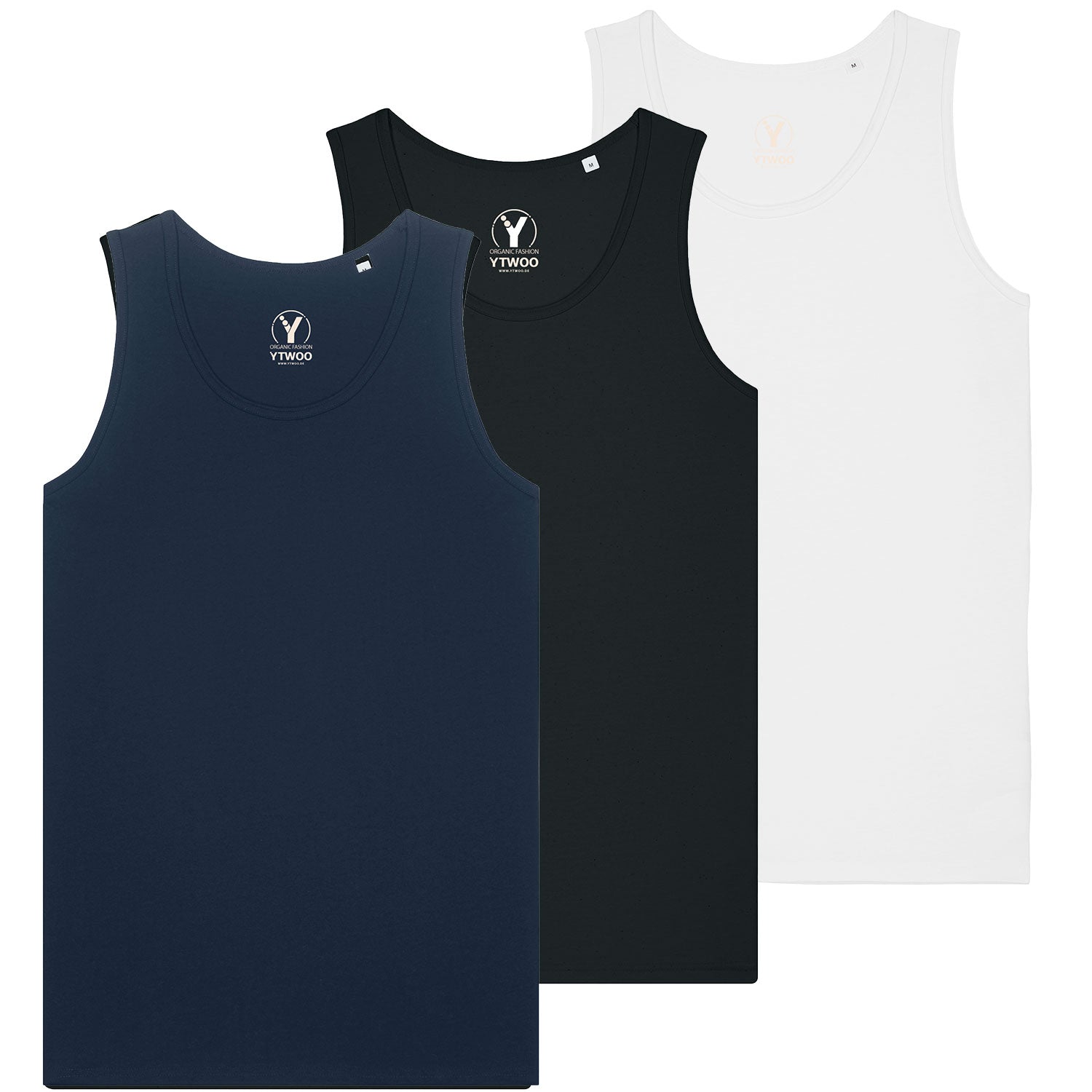 3x Regular Herren Tanktop
