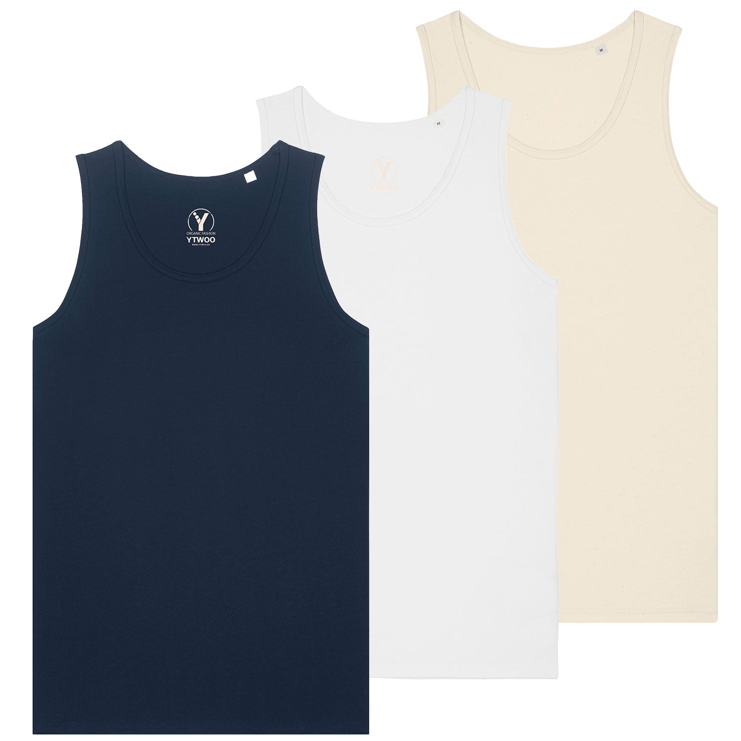 3x Regular Herren Tanktop