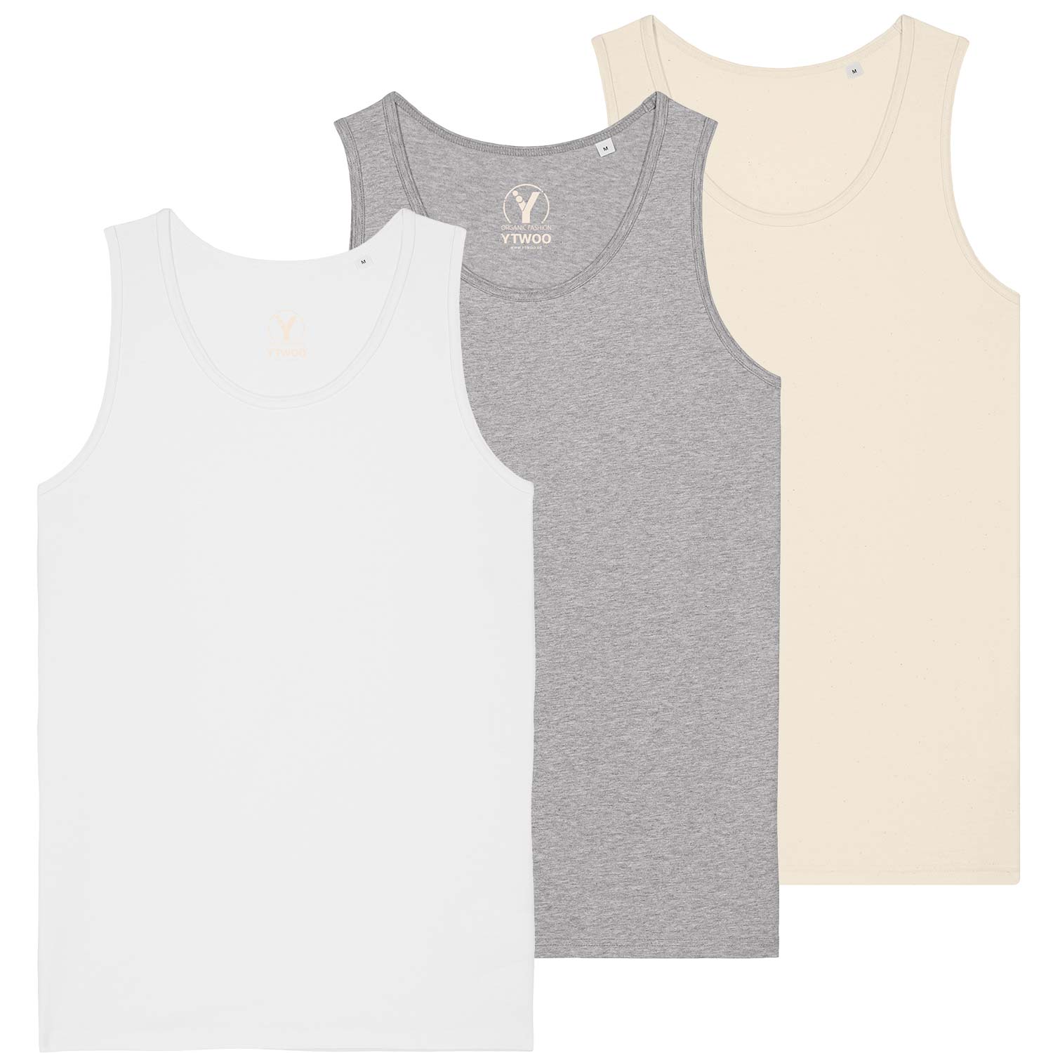 3x Regular Herren Tanktop
