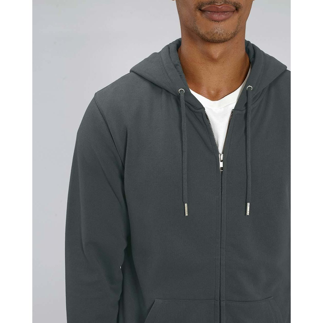 hoodie-jacke-damen-herren-zipper-fair-wear_Anthracite_4