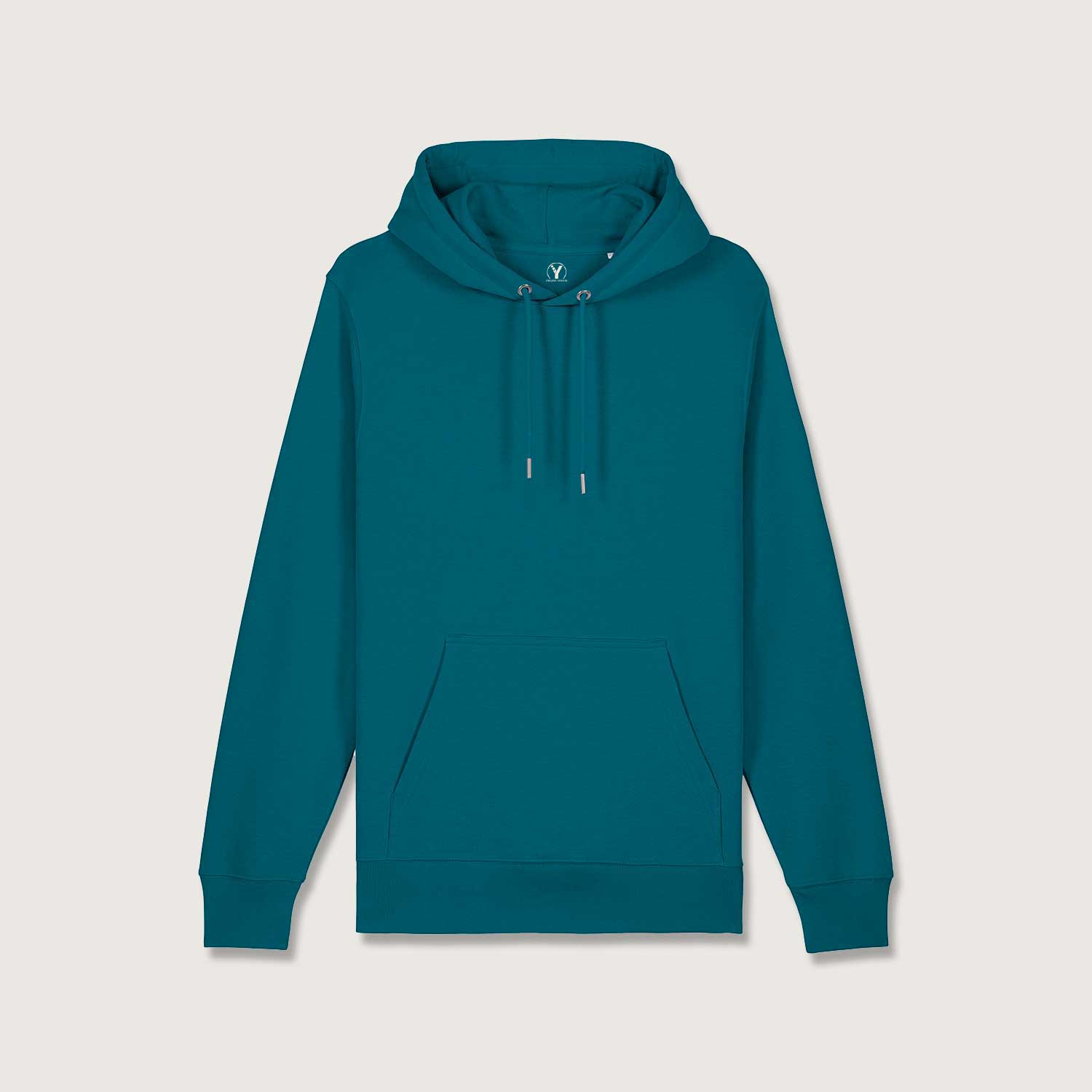 Nachhaltiger Unisex Hoodie aus Bio-Baumwolle und recyceltem PET; Terry