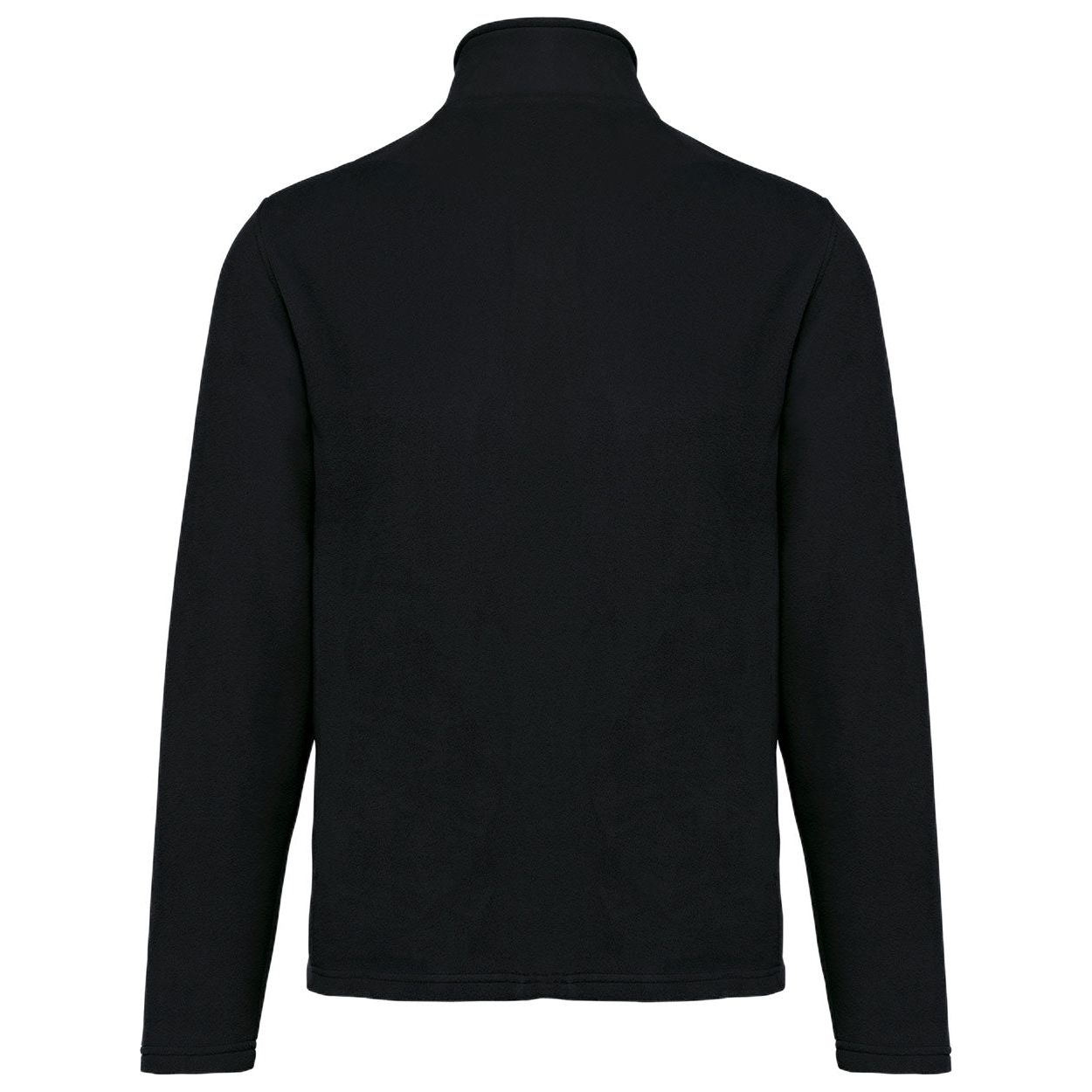 BLACK-SCHWARZ-BACKUnisex-Fleecejacke-Bodywarmer-Jacke-Winterjacke-Herbstjacke-UEbergangsjacke-Fleece-Recyceltes-Polyester-Nachhaltig-Recycelt-XS-bis-5XL