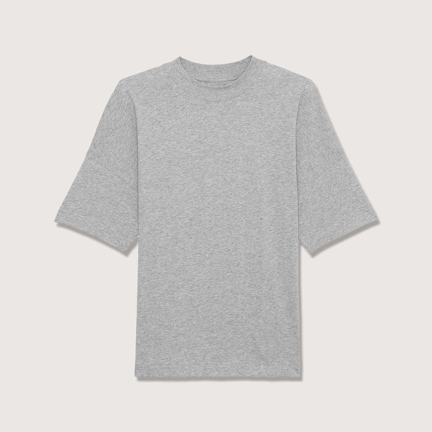 Oversize Bio T-Shirt | Unisex | mit Stehkragen