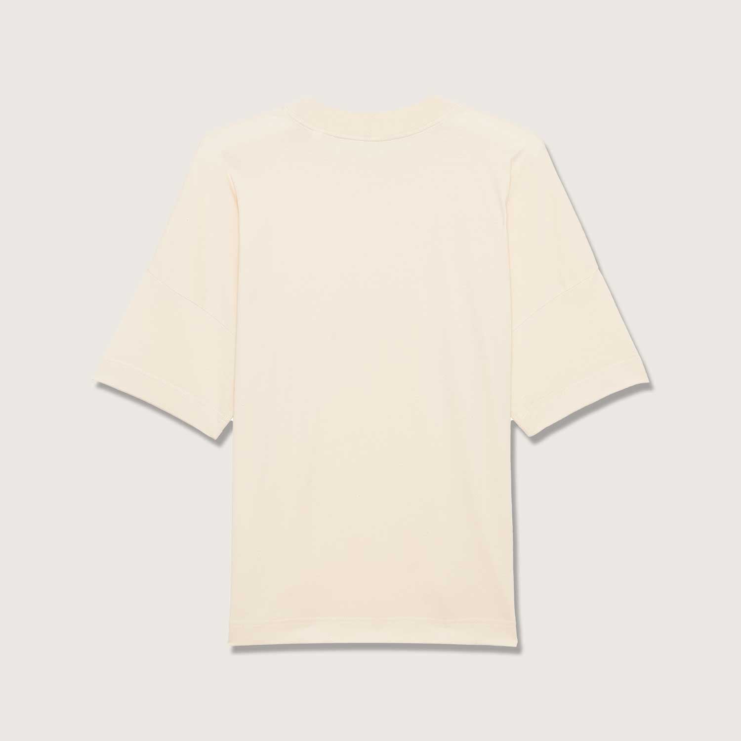 Oversize Bio T-Shirt | Unisex | mit Stehkragen