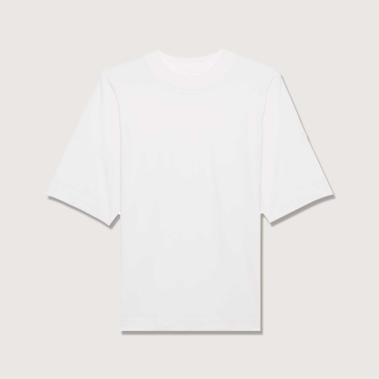 Oversize Bio T-Shirt | Unisex | mit Stehkragen