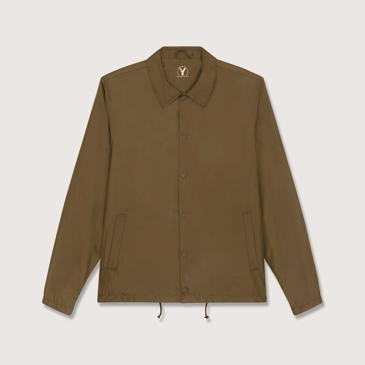 Coacher Jacke für Sie & Ihn aus recyceltem PET, Übergangsjacke mit Knöpfen