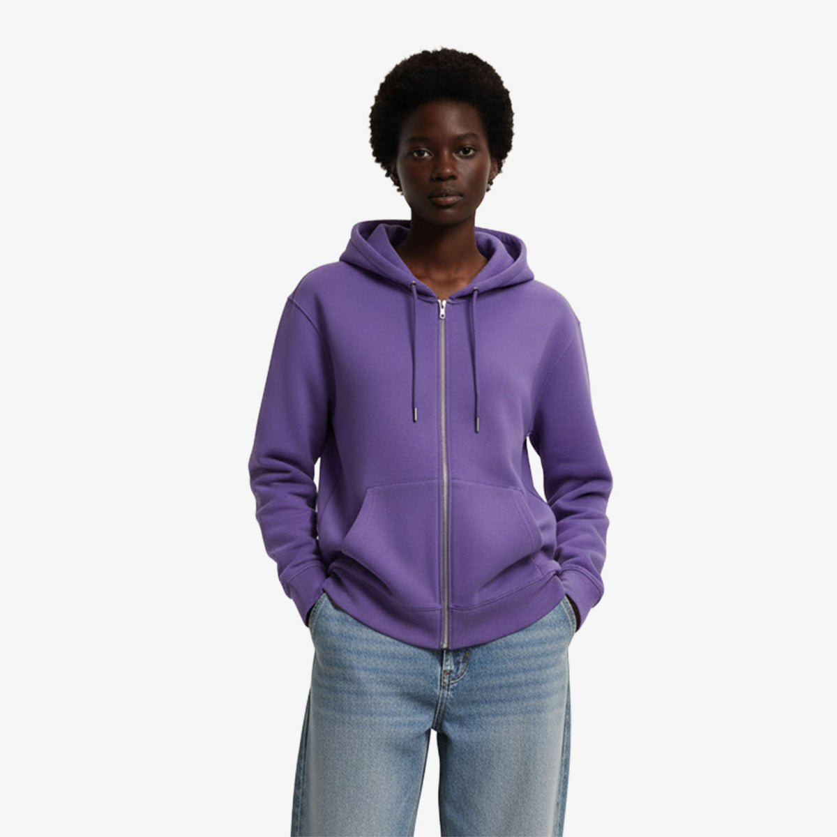 Regular Hoodie Jacke Midweight