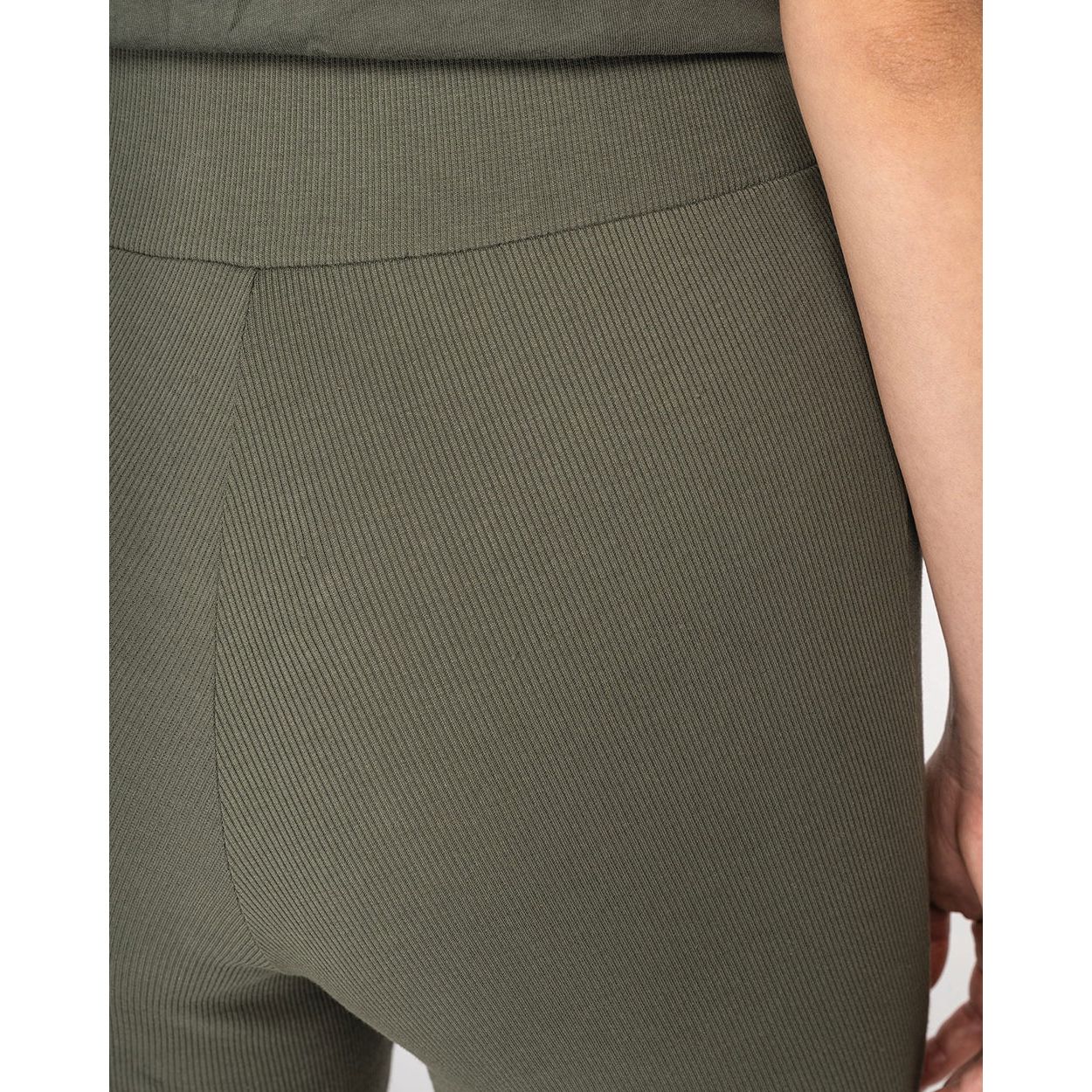 Kurze Radlerhose für Damen aus dehnbarer Bio Baumwolle