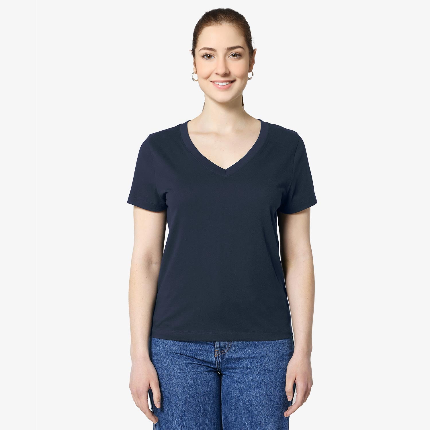 Damen V-Neck T-Shirt