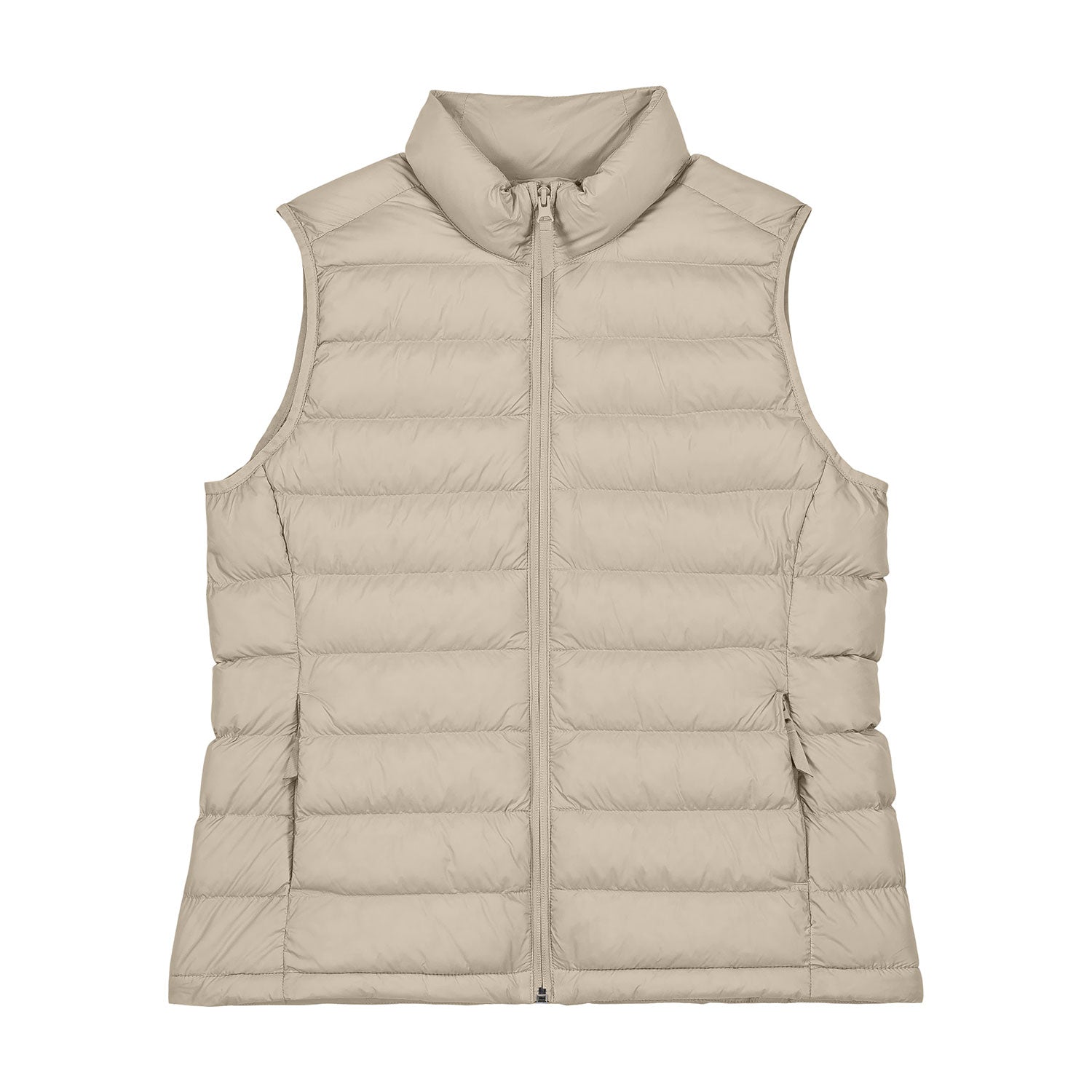 Fitted Damen Weste aus Recycling-Nylon