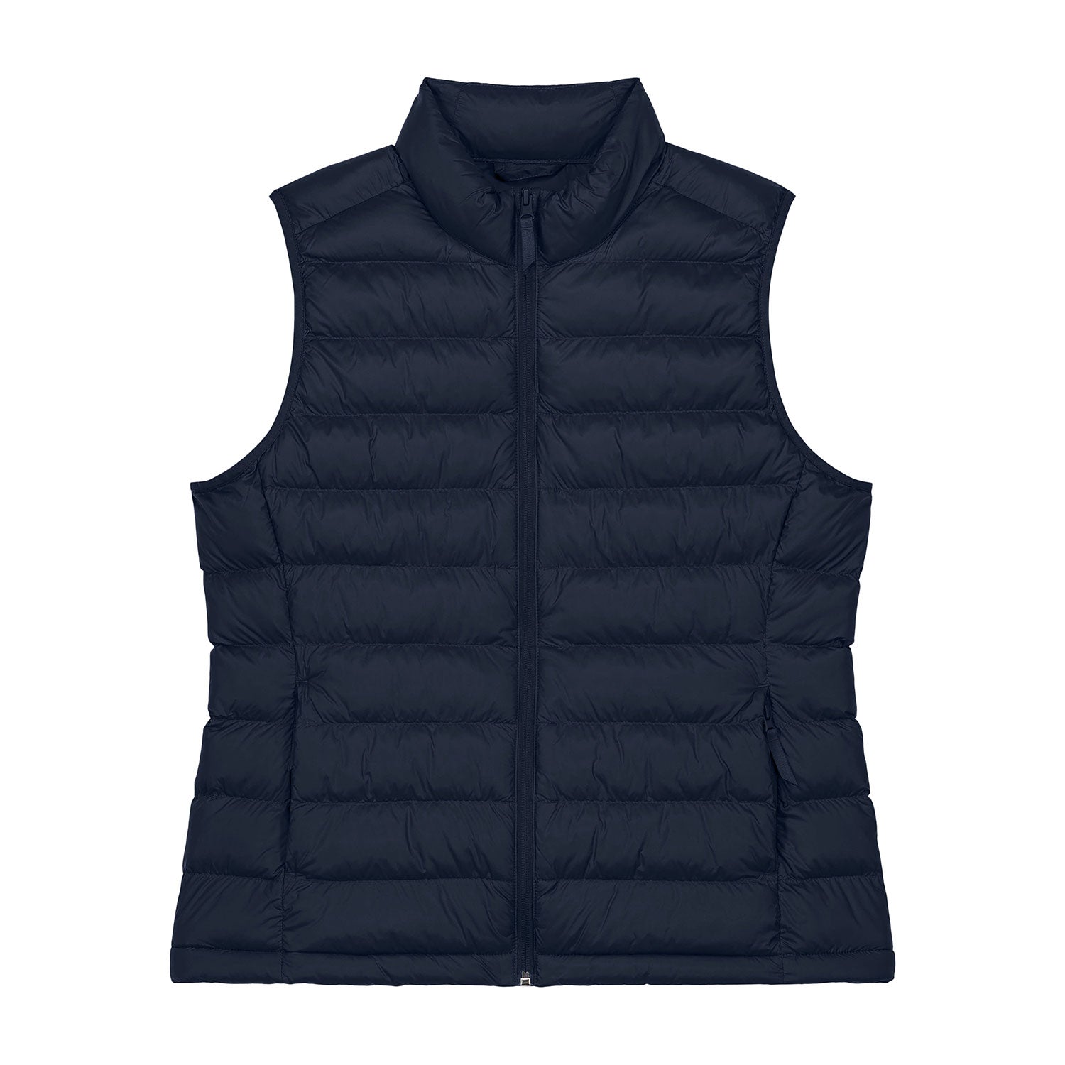 Damen Weste aus recyceltem Nylon – wattiert & figurbetont