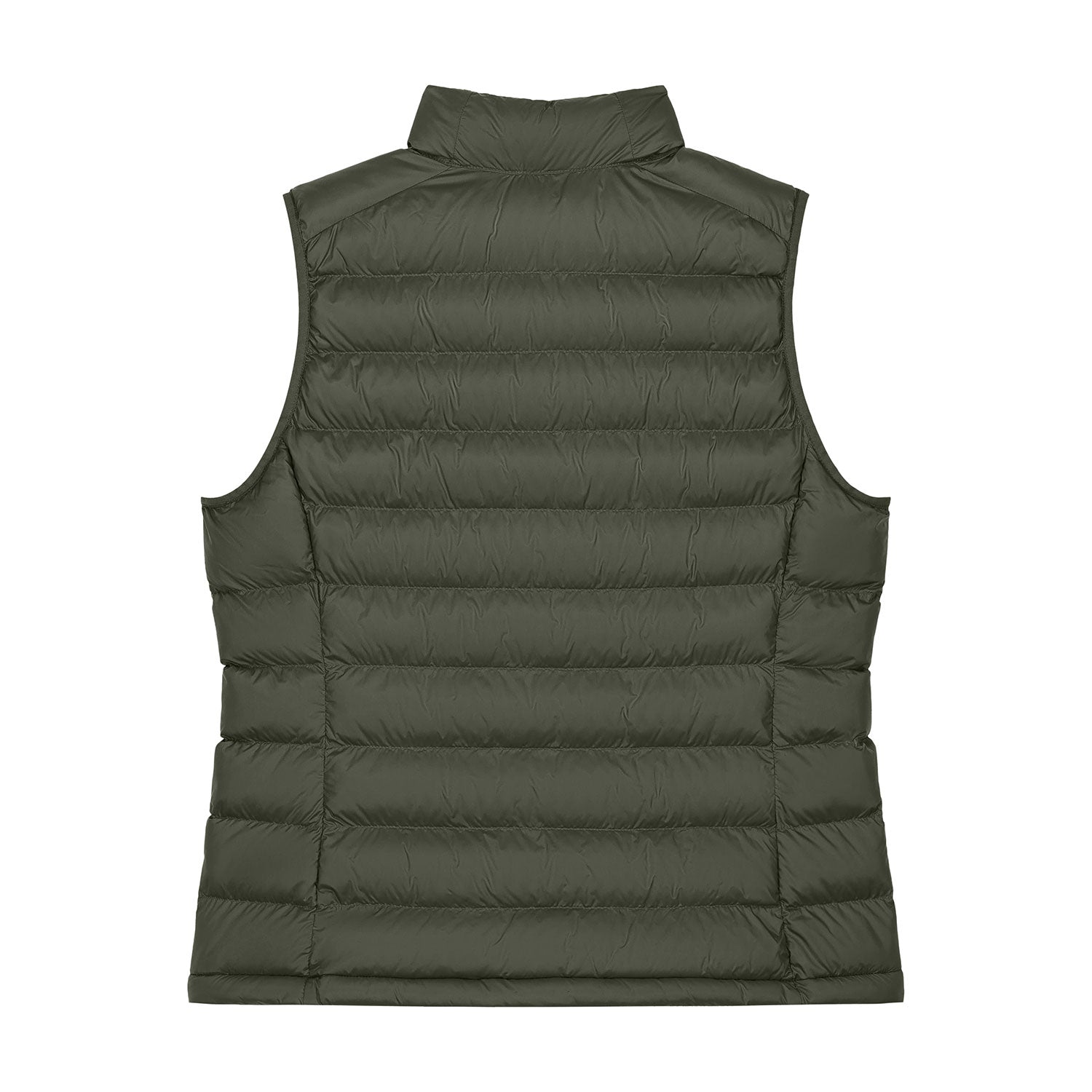 Damen Weste aus recyceltem Nylon – wattiert & figurbetont