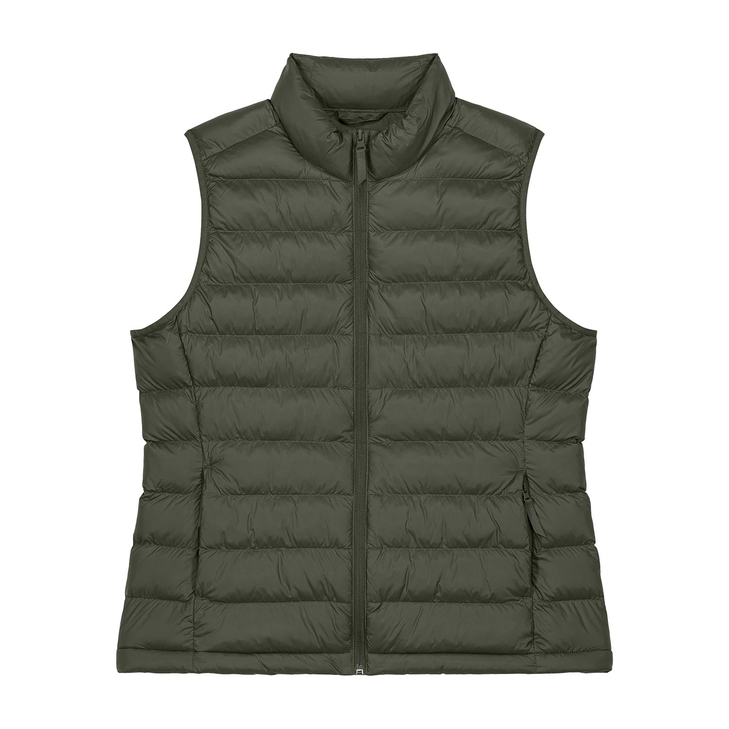 Fitted Damen Weste aus Recycling-Nylon