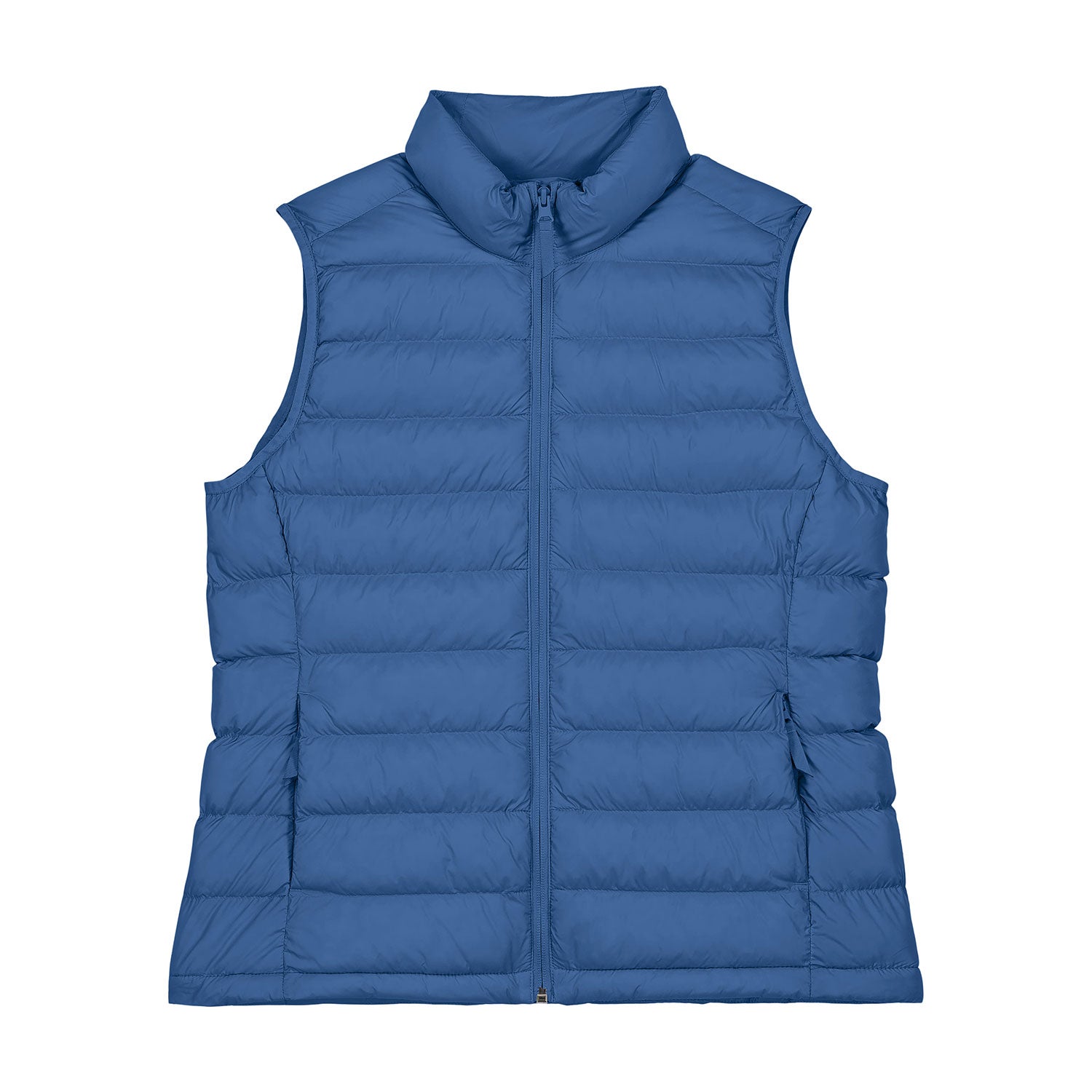 Fitted Damen Weste aus Recycling-Nylon