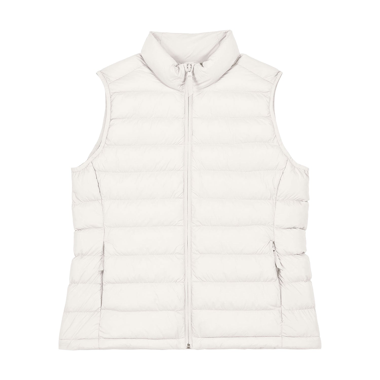 Damen Weste aus recyceltem Nylon – wattiert & figurbetont