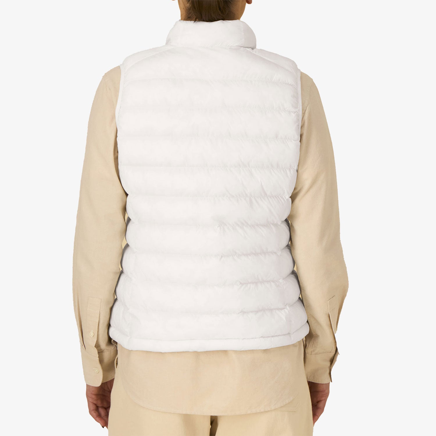 Fitted Damen Weste aus Recycling-Nylon
