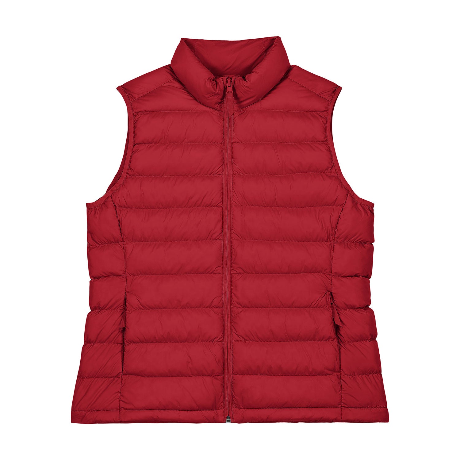 Fitted Damen Weste aus Recycling-Nylon