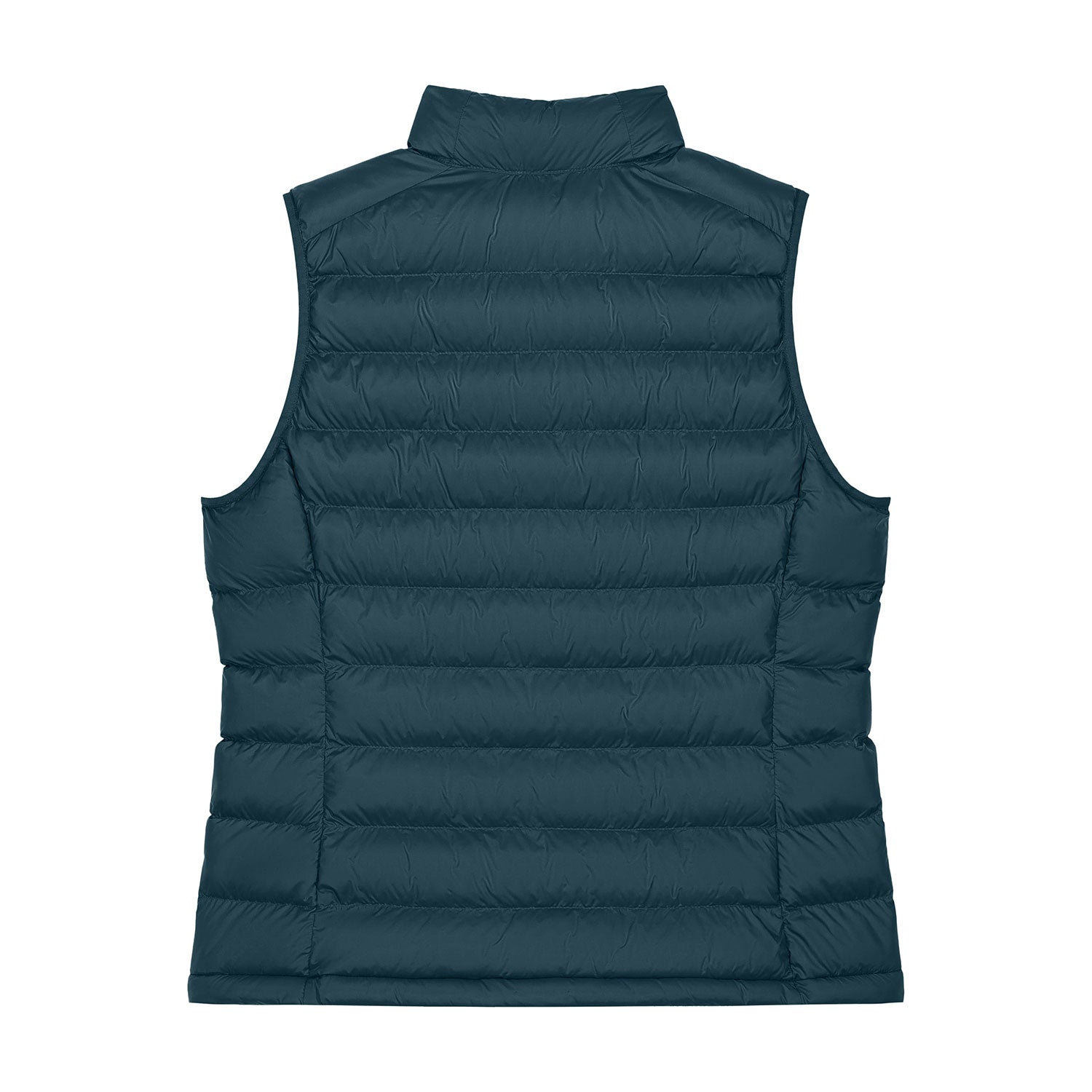 Damen Weste aus recyceltem Nylon – wattiert & figurbetont