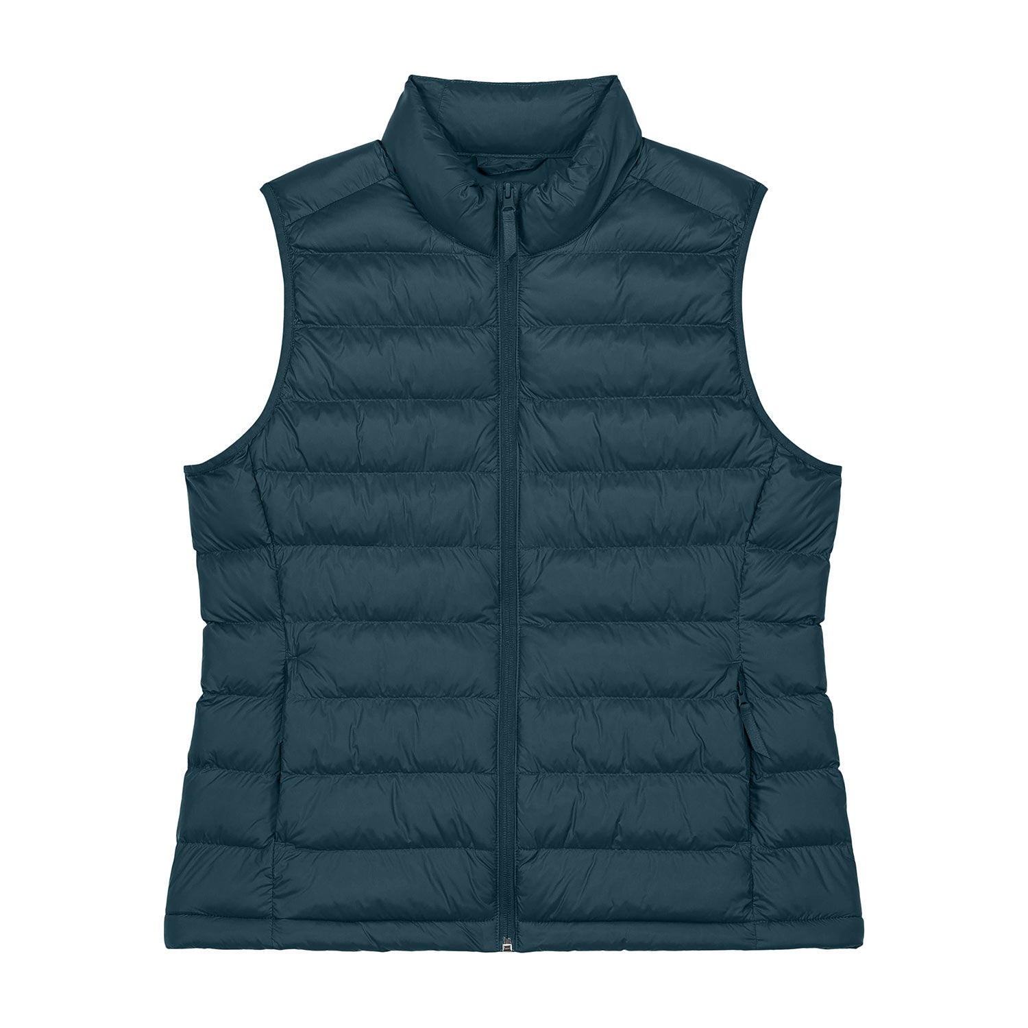 Fitted Damen Weste aus Recycling-Nylon