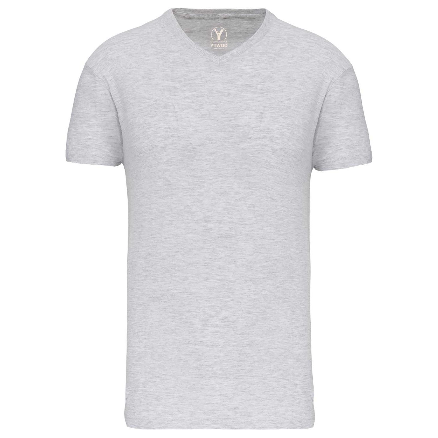Basic Herren T-Shirt mit V-Ausschnitt aus Bio-Baumwolle