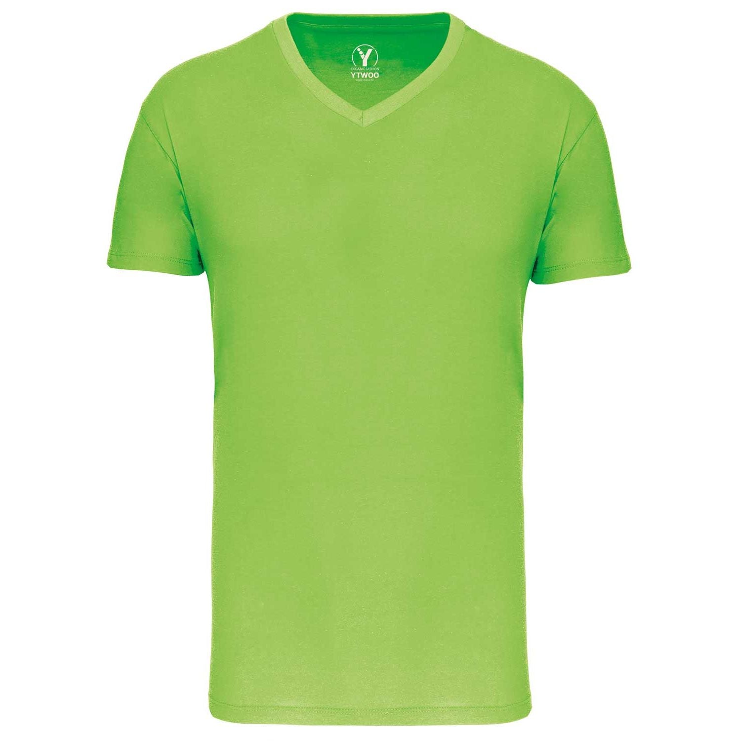 Basic Herren T-Shirt mit V-Ausschnitt aus Bio-Baumwolle