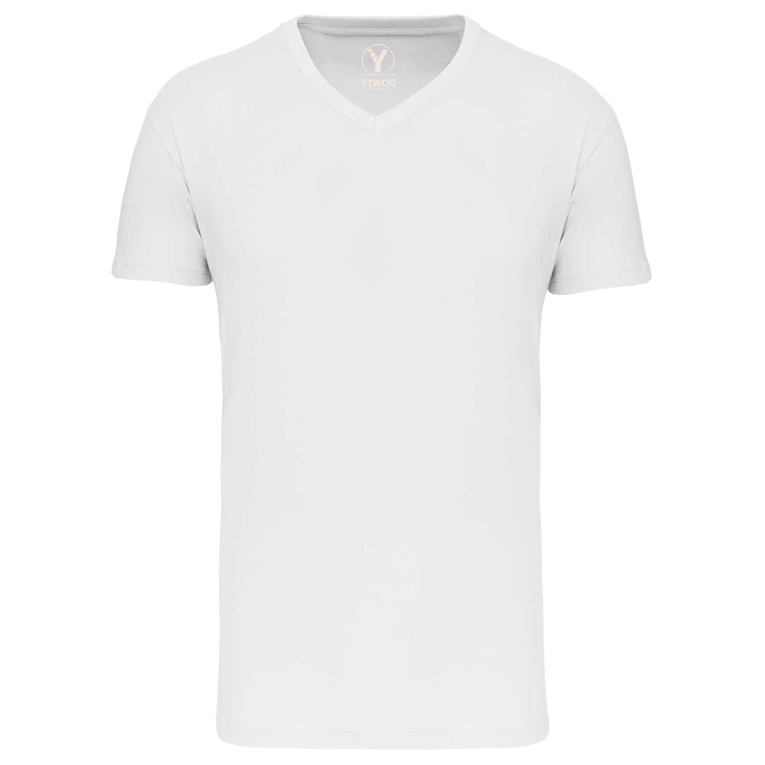 Basic Herren T-Shirt mit V-Ausschnitt aus Bio-Baumwolle