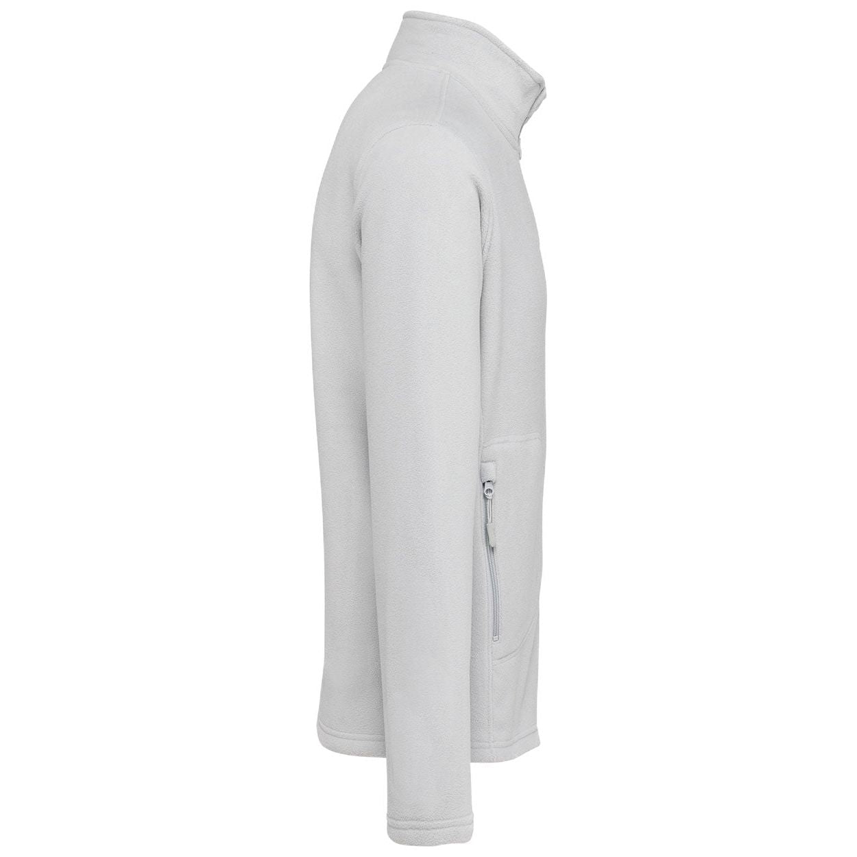 GRAU-SIDEUnisex-Fleecejacke-Bodywarmer-Jacke-Winterjacke-Herbstjacke-UEbergangsjacke-Fleece-Recyceltes-Polyester-Nachhaltig-Recycelt-XS-bis-5XL
