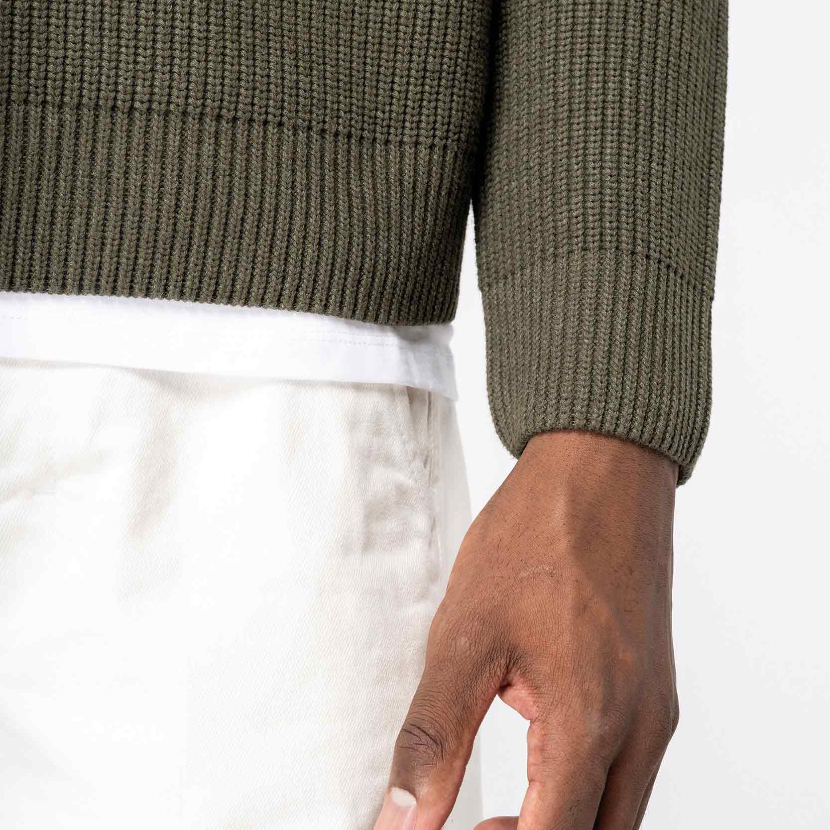 Heavy Knit Herrenpullover