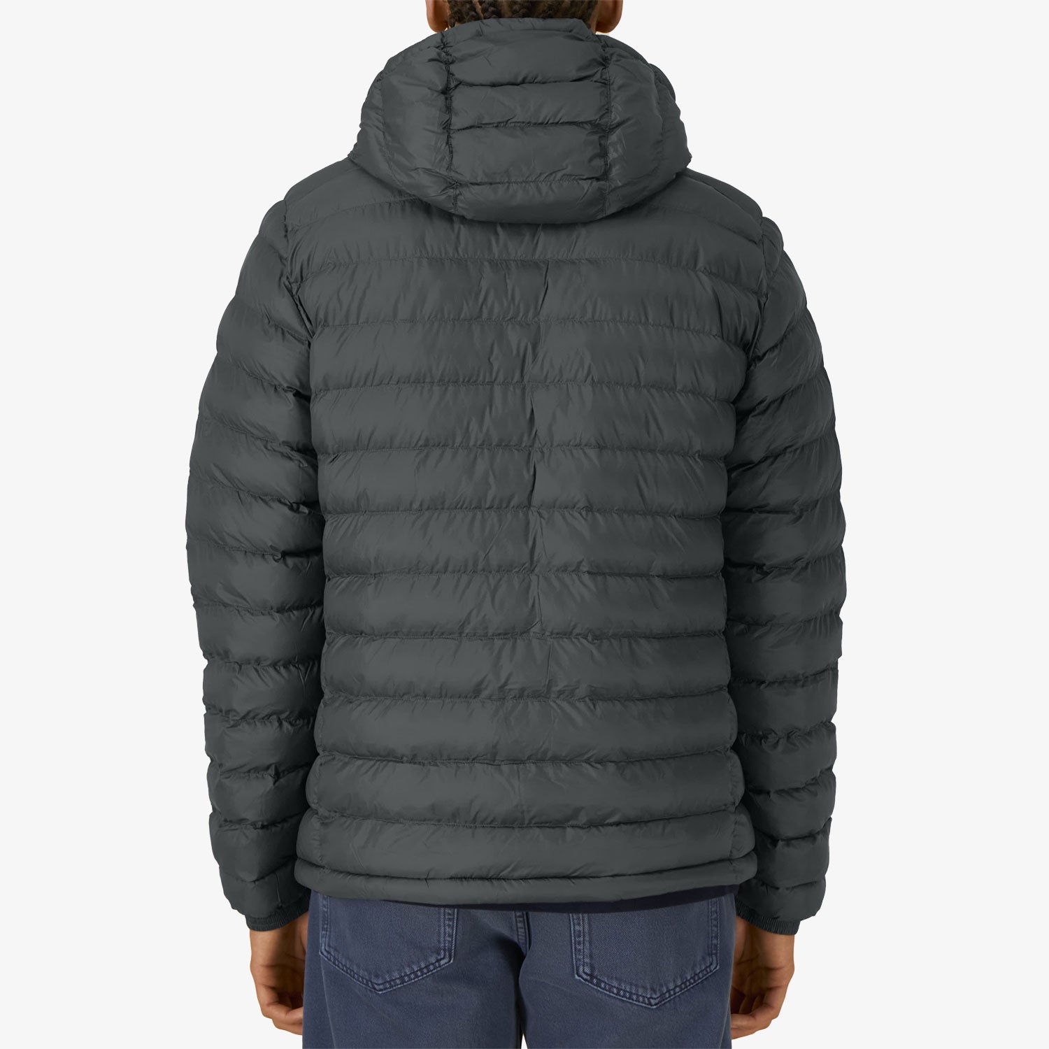 Leichte Herrenjacke mit Kapuze