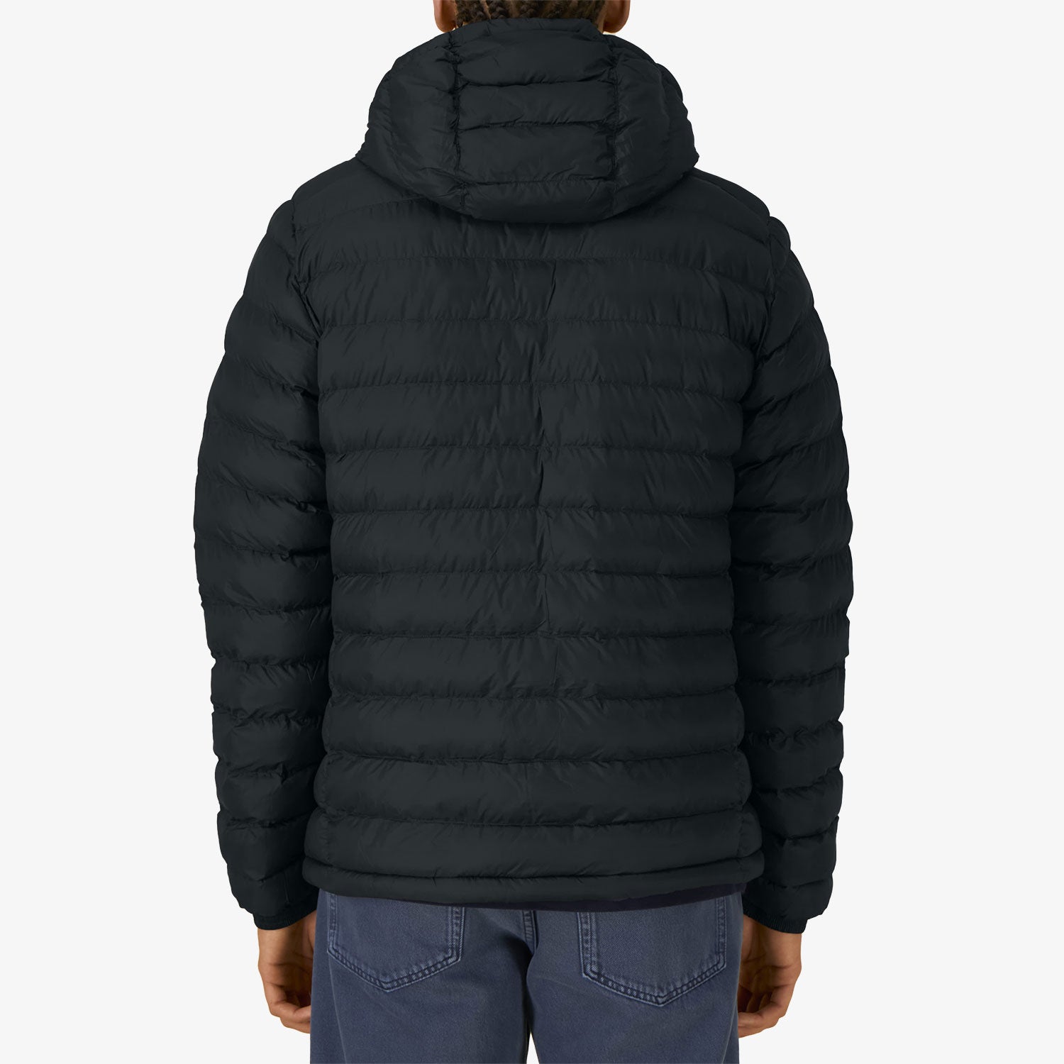 Leichte Herrenjacke mit Kapuze