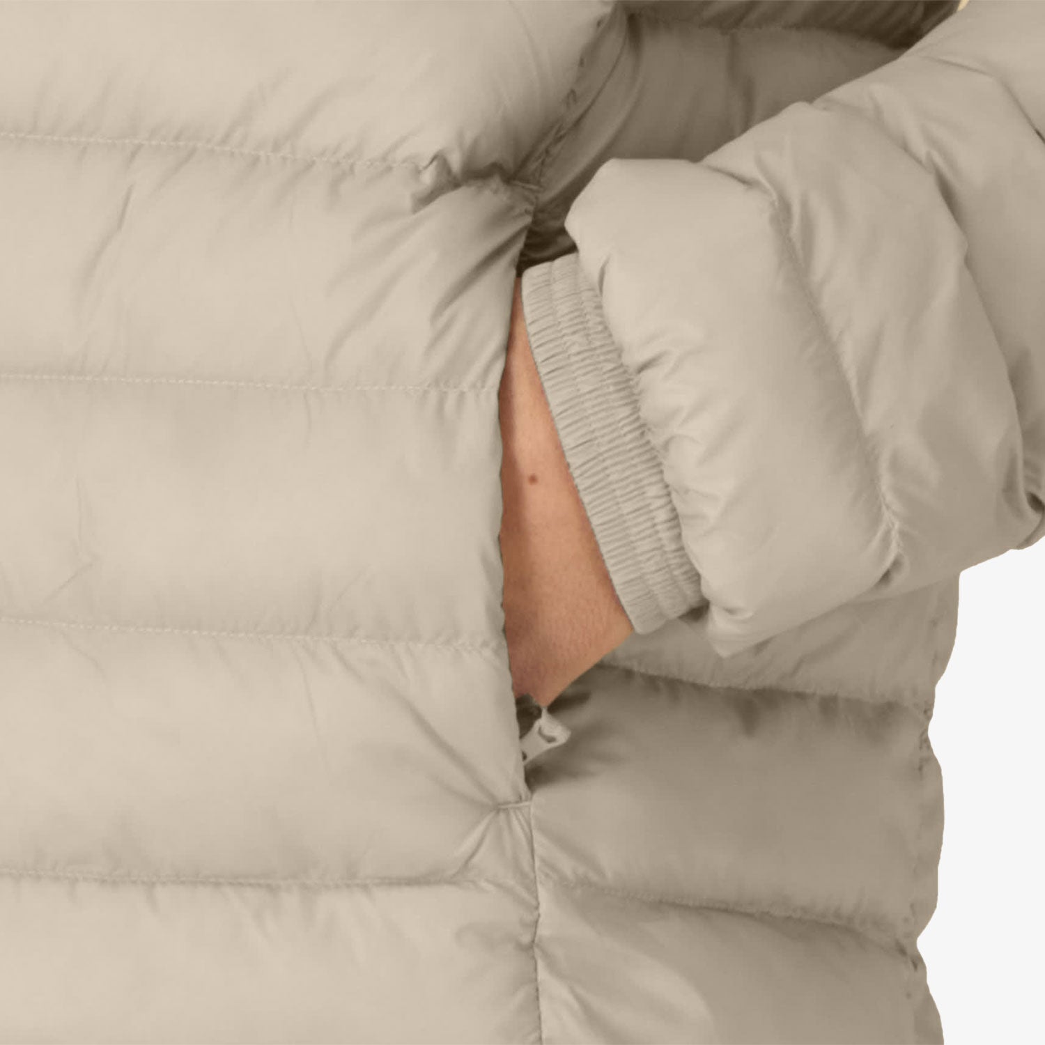 Leichte Herrenjacke mit Kapuze