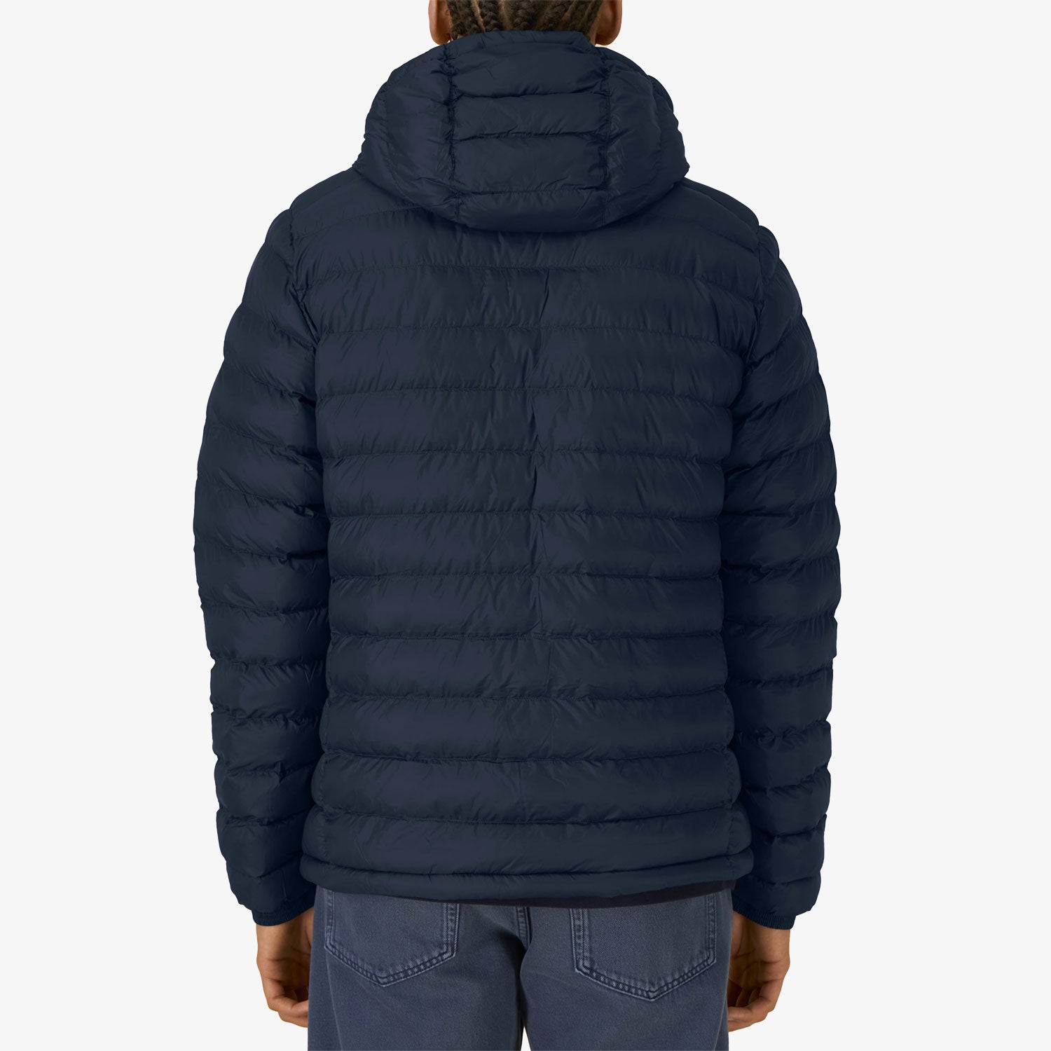 Leichte Herrenjacke mit Kapuze