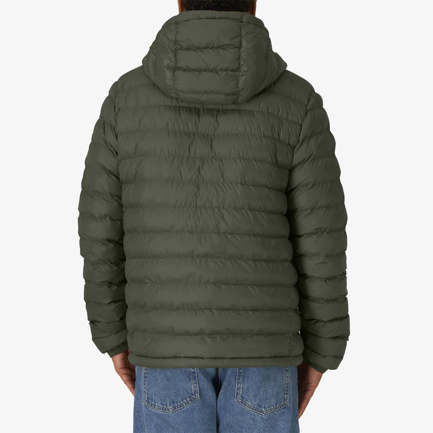 Leichte Herrenjacke mit Kapuze