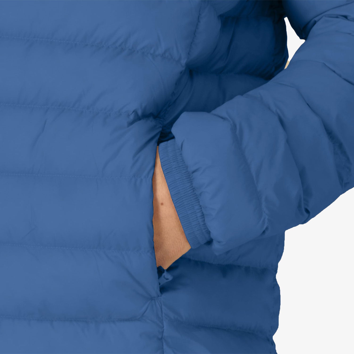 Leichte Herrenjacke mit Kapuze