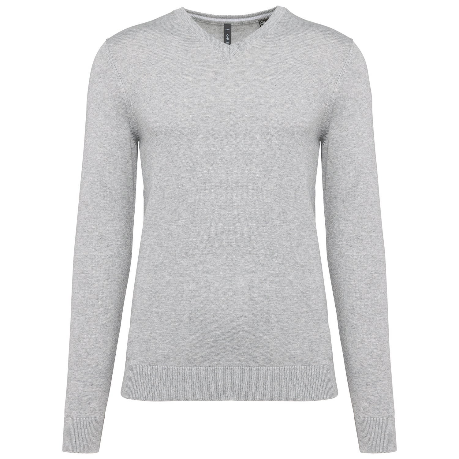 Herrenpullover mit V-Ausschnitt