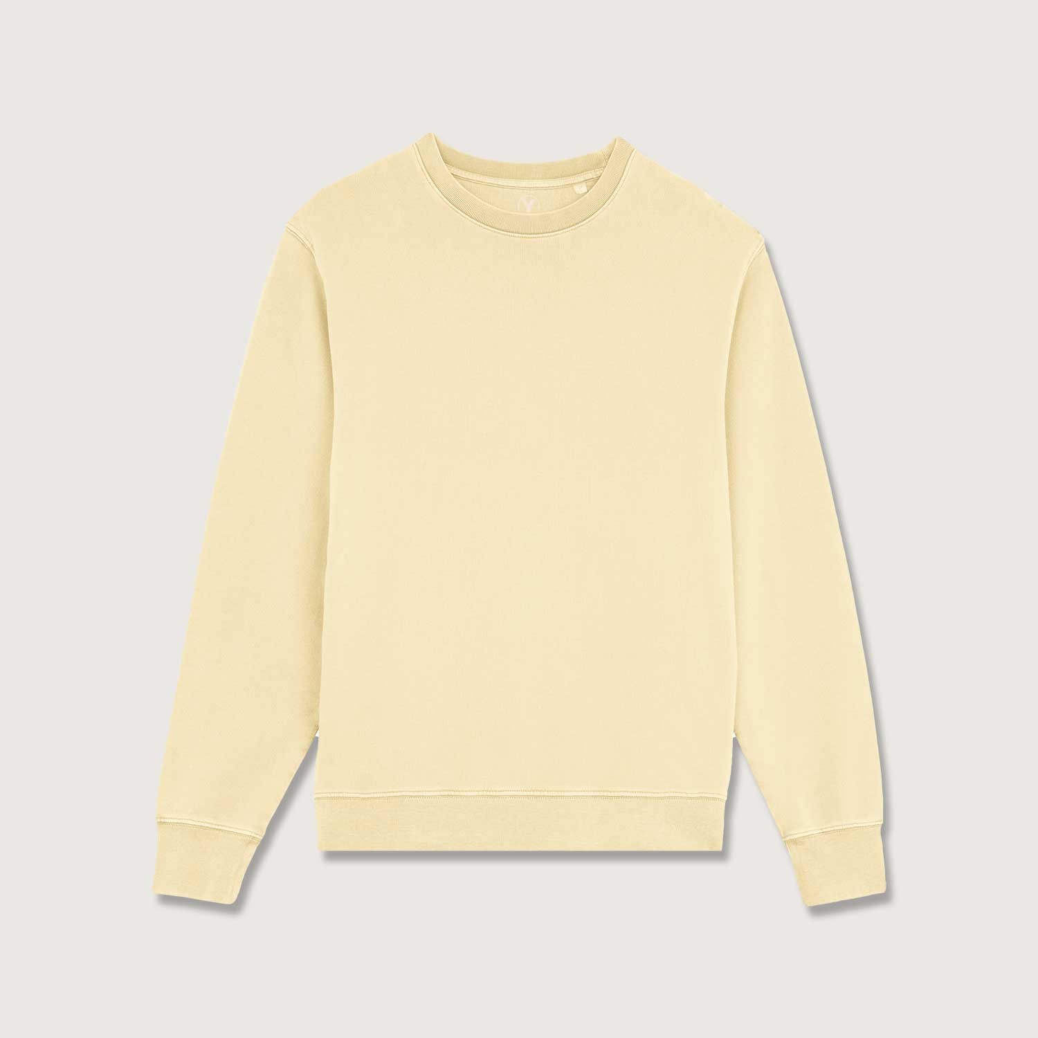 Essential Comfort: Unisex Terry Sweatshirt mit Rundhalsausschnitt