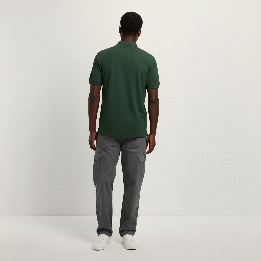 Herren Piqué-Poloshirt Midweight
