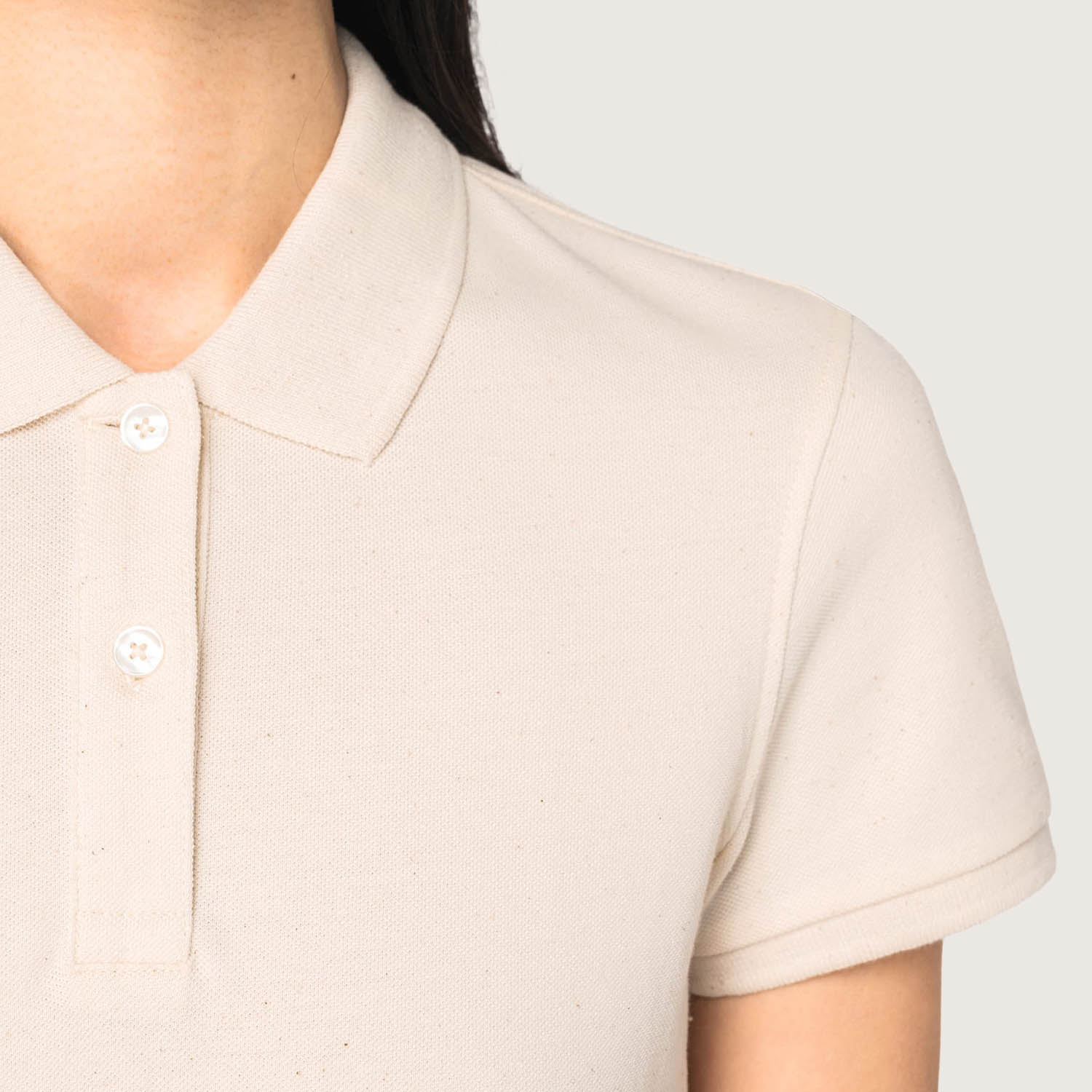Damen Piqué-Poloshirt Midweight