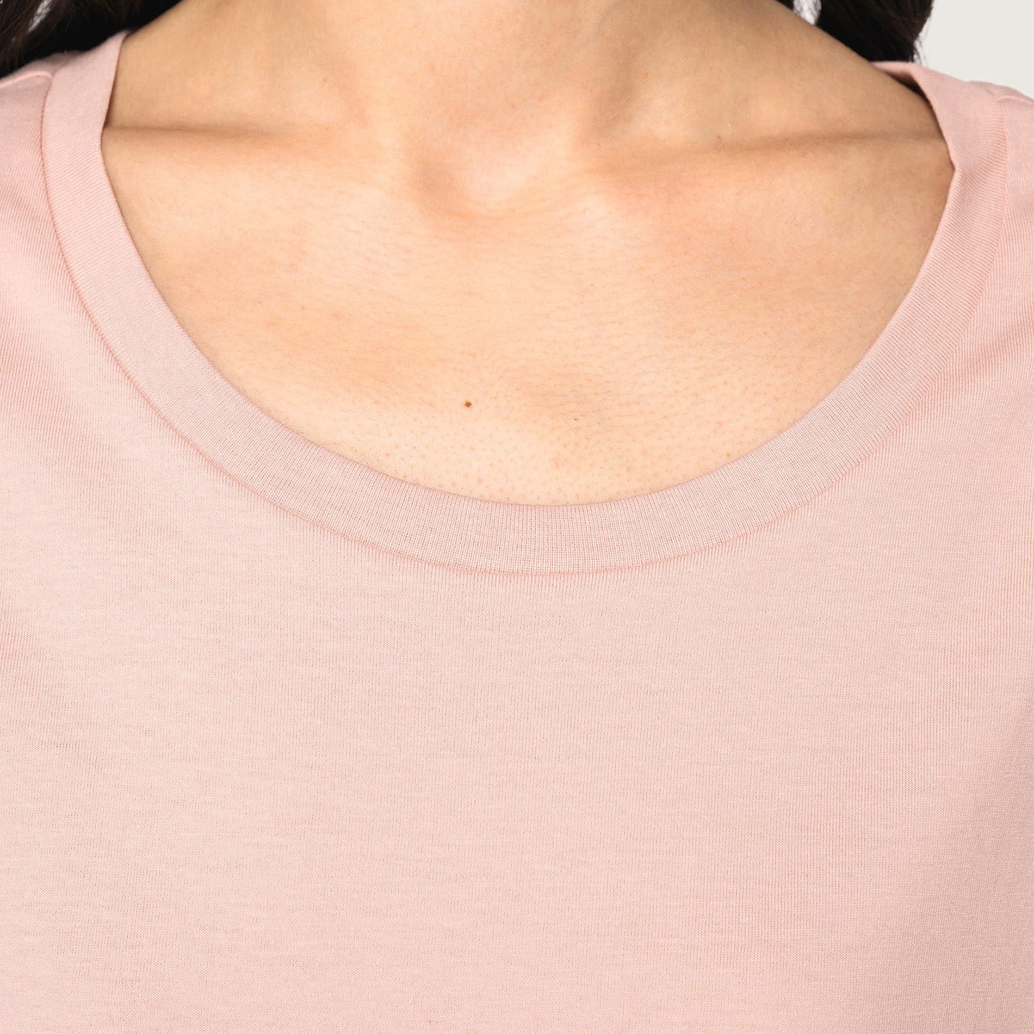 Damen T-Shirt mit Reversärmeln