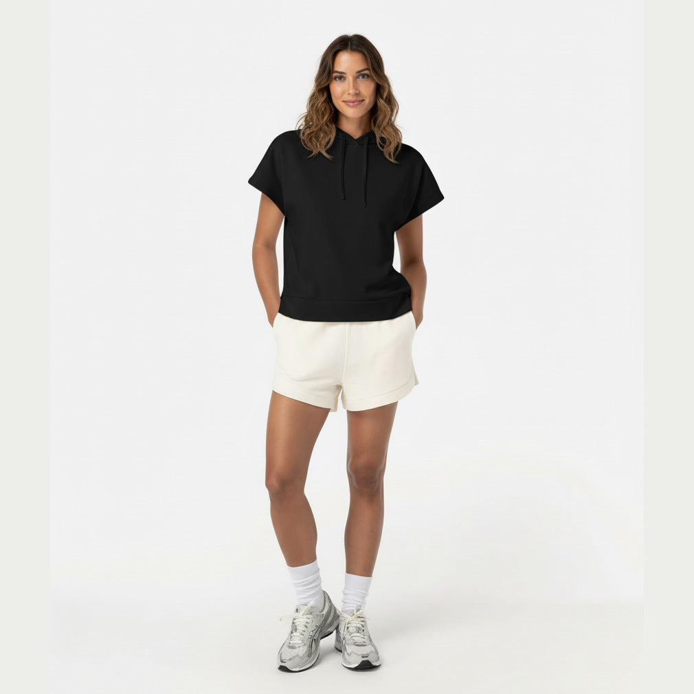 Damen Sleeveless Hoodie