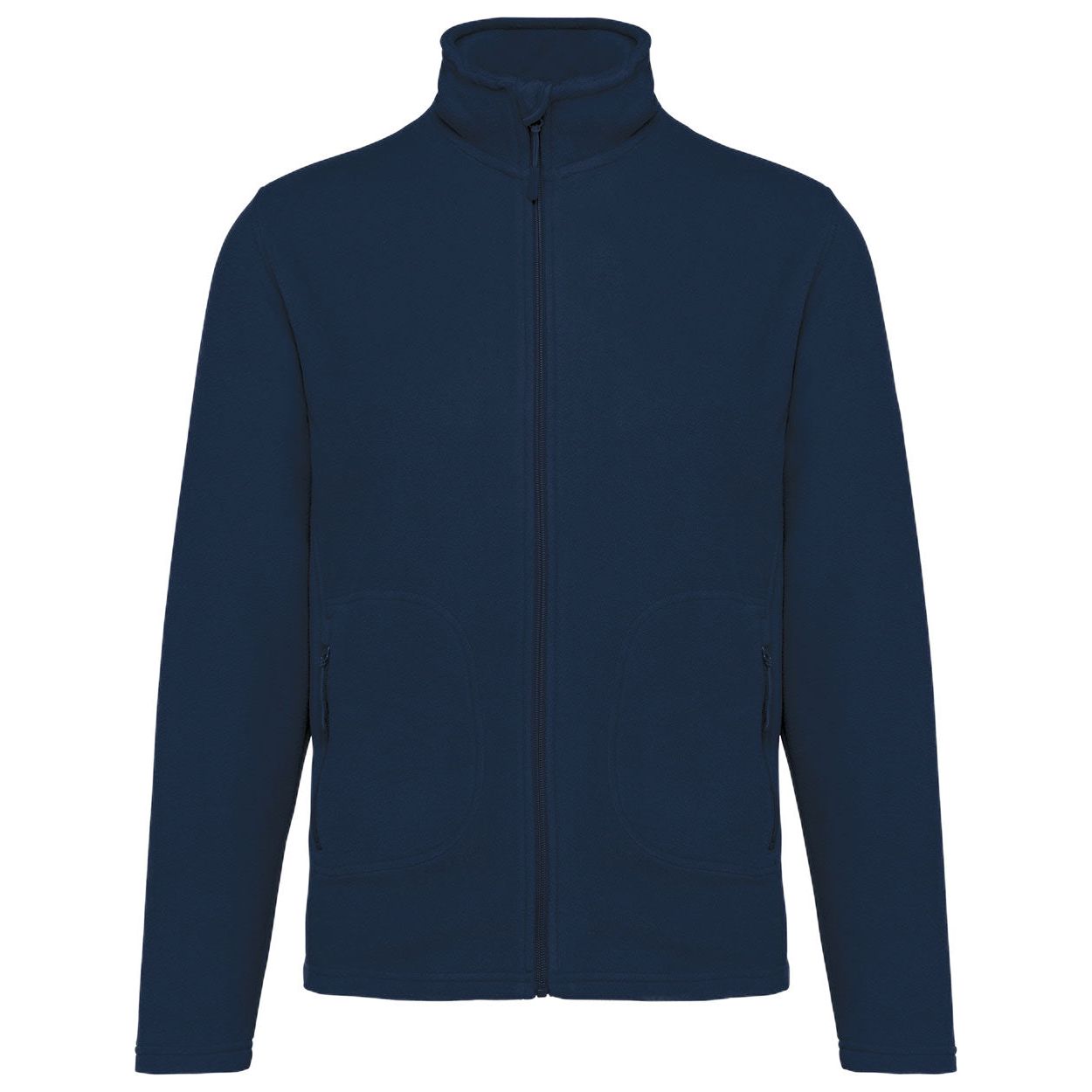 Navy-FRONTUnisex-Fleecejacke-Bodywarmer-Jacke-Winterjacke-Herbstjacke-UEbergangsjacke-Fleece-Recyceltes-Polyester-Nachhaltig-Recycelt-XS-bis-5XL