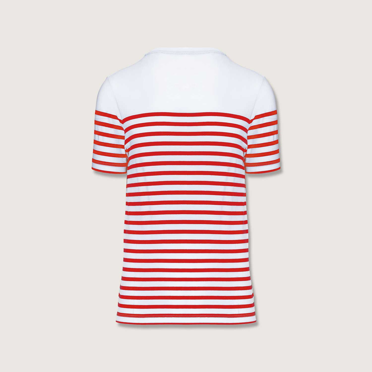 Nachhaltiges Herren-T-Shirt mit Rundhalsausschnitt im Marine-Stil