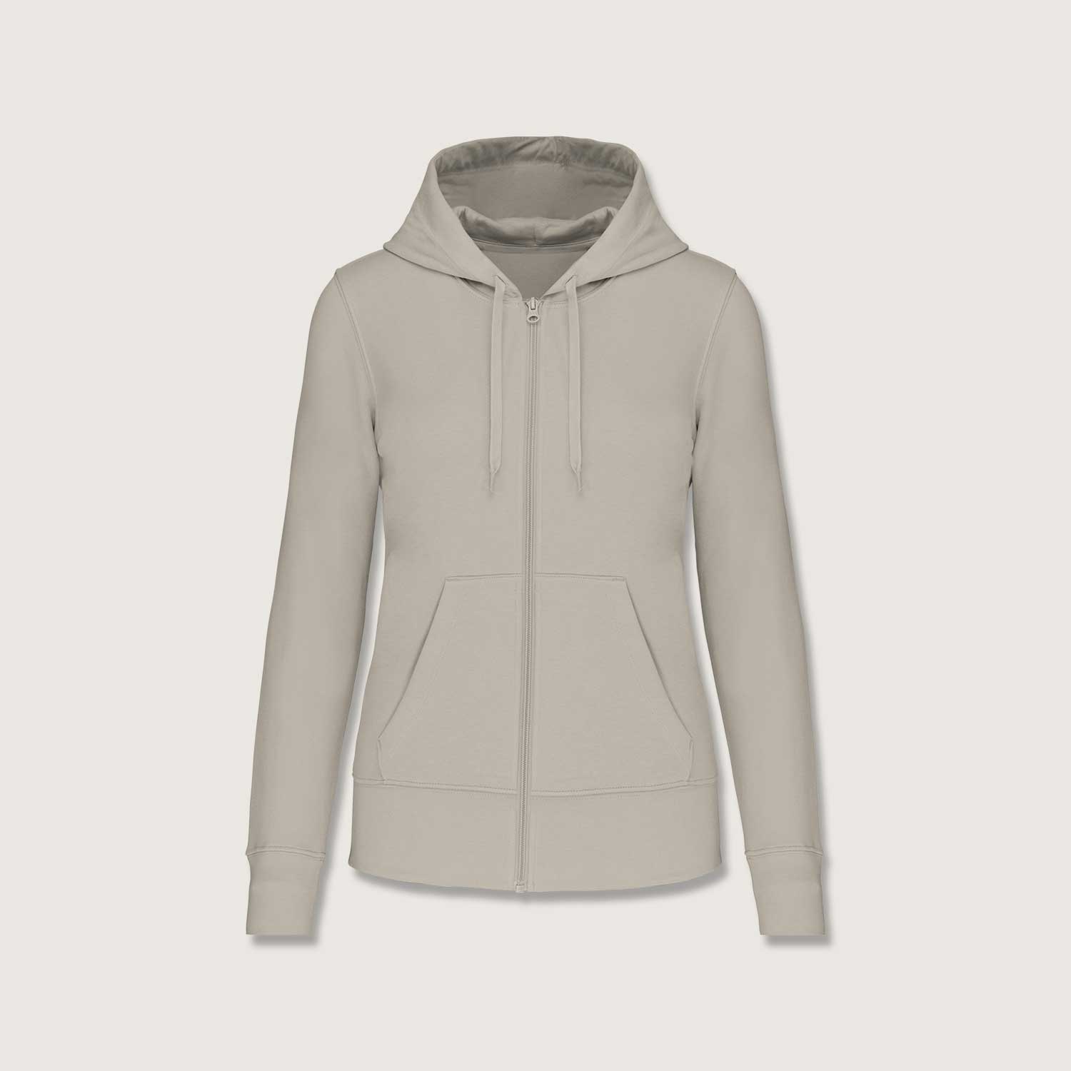 Nachhaltiges Basic Kapuzensweatshirt für Damen