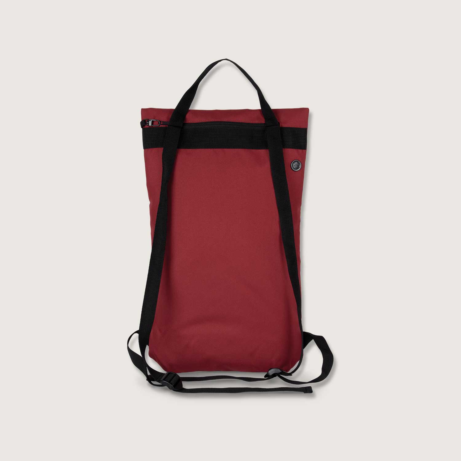Flacher, recycelter City-Rucksack