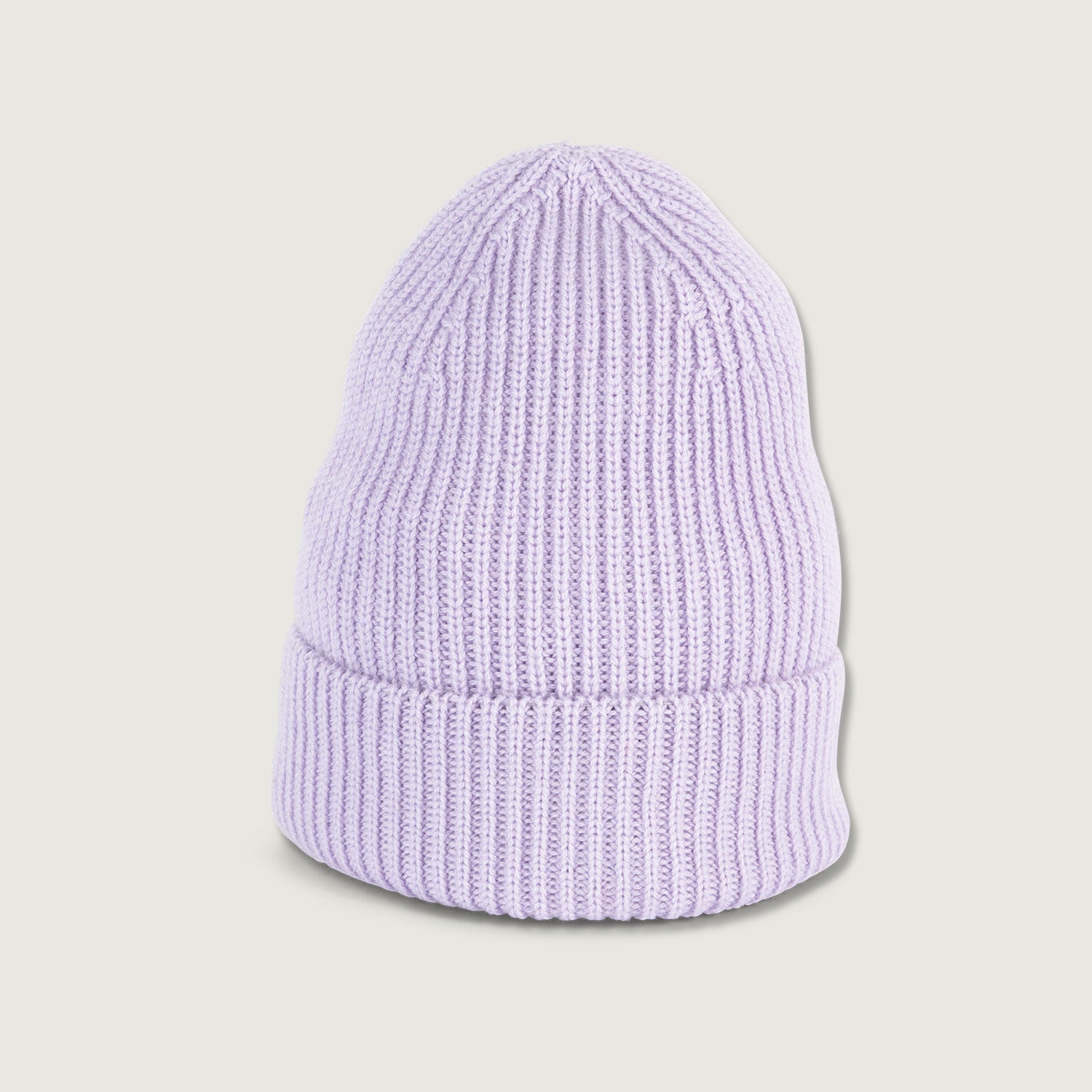 Unisex-Mütze mit breitem Rand aus 100% Merinowolle