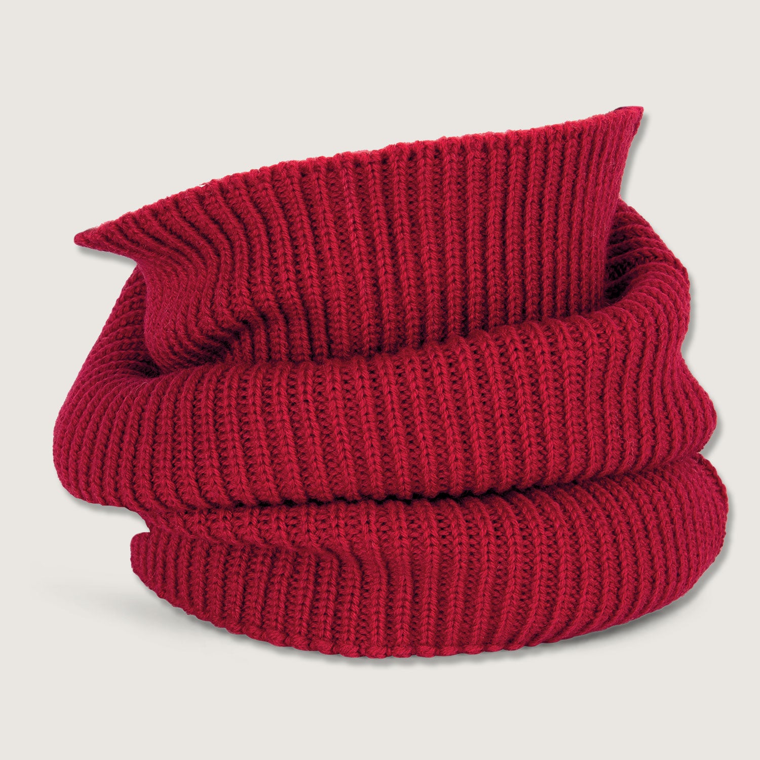 Unisex-Schlauchschal aus 100% Merinowolle - Made in Spanien