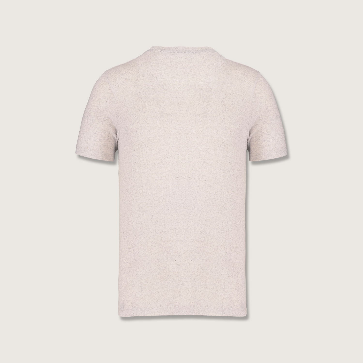 Eco-Friendly Unisex T-Shirt aus recyceltem Baumwoll-PET-Mischgewebe